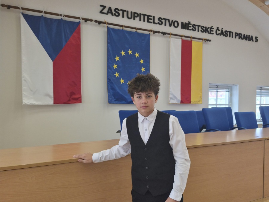 Benjamin na přehradě Seč zachránil tonoucího spolužáka. Našel ho pod hladinou a dostal do bezpečí