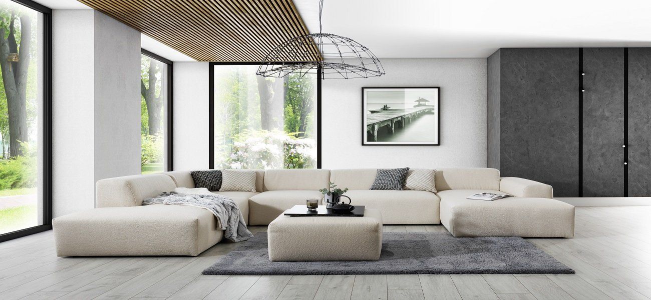 obrázek: Modulární sedací soupravy se staly stěžejním prvkem moderního bydlení