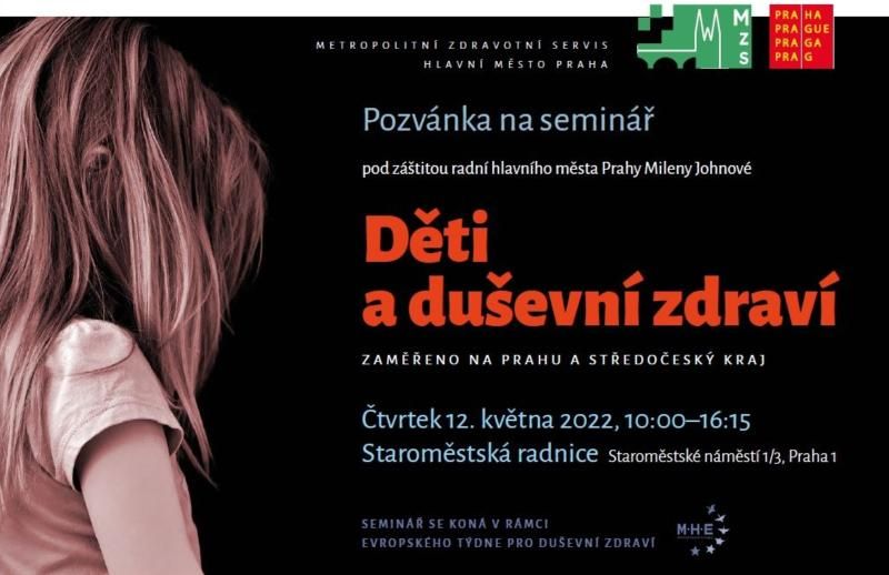 obrázek: Enormní zájem o seminář zaměřený na děti a duševní zdraví ukázal potřebu mezioborové spolupráce a vytvoření chybějících služeb prevence