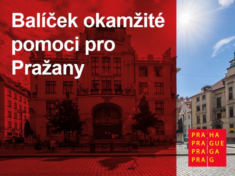 obrázek: Hlavní město schválilo Balíček okamžité pomoci pro Pražany