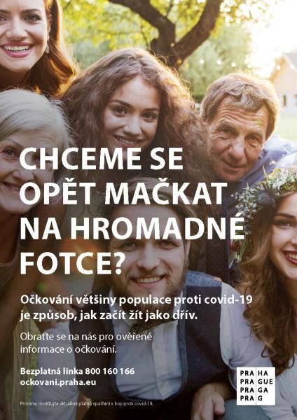 obrázek: Hlavní město spouští vizuální kampaň k očkování proti nemoci covid-19