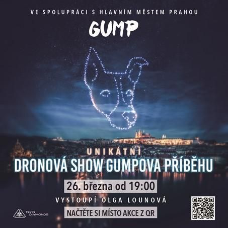 obrázek: Nad Vltavou v Praze se uskuteční dronová show
