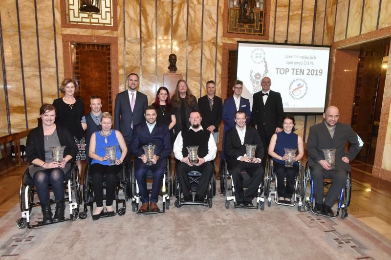 obrázek: Nejlepší hendikepované sportovce ocenil Ledecký, Hlas i primátor Hřib