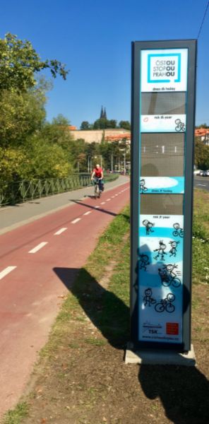 obrázek: Nejvyšší intenzita cyklodopravy v Praze byla první rok COVIDu, v roce 2022 se její růst oživil