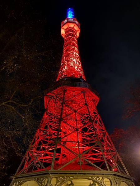 obrázek: Petřínská rozhledna letos slaví 130 let