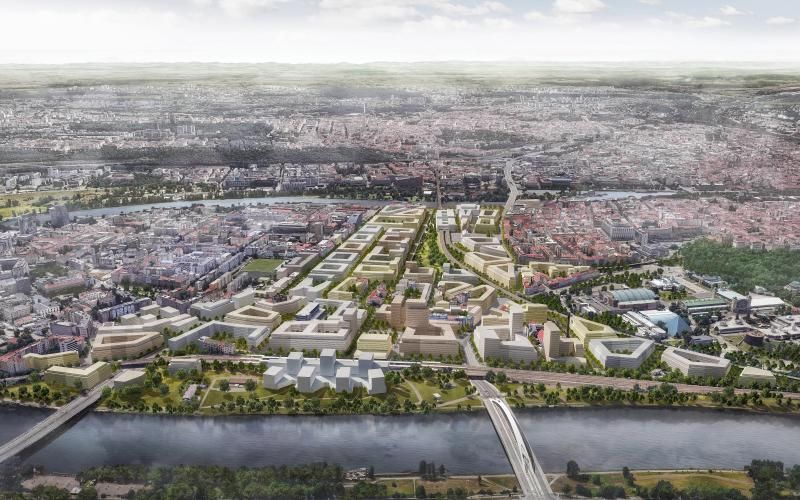 obrázek: Plány pro největší pražský brownfield jdou do finále. V Bubnech se bude moci začít stavět do tří let