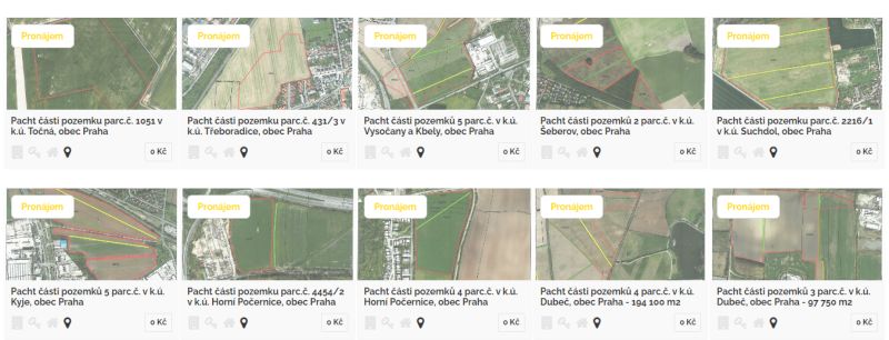 obrázek: Praha hledá pachtýře pro svou zemědělskou půdu. Podmínkou je ekologické hospodaření