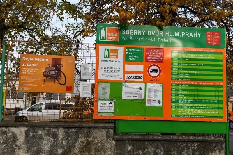 obrázek: Praha navýší počet sběrných dvorů a Reuse pointů