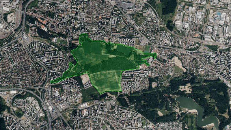 obrázek: Praha plánuje získat pozemky v lokalitě Trojmezí pro volnočasové využití