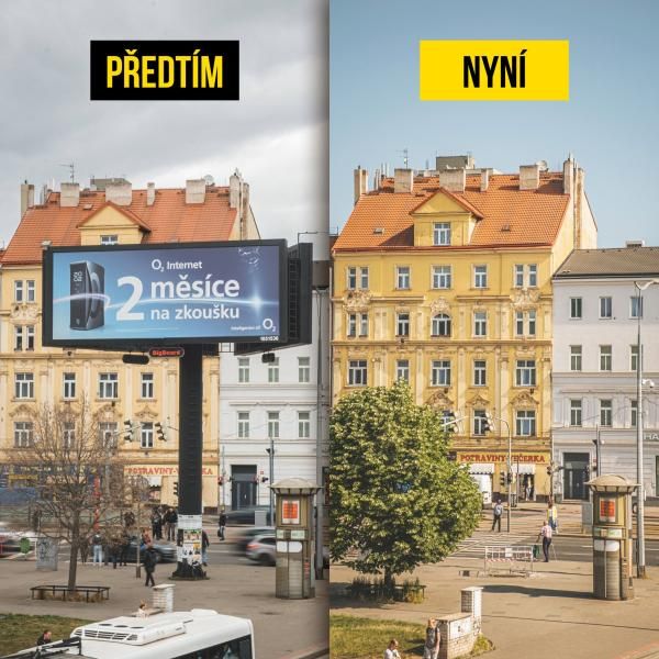 obrázek: Praha pokračuje ve snižování reklamního smogu ve veřejném prostoru. Radní Zábranský s konkrétními záměry seznámil novináře i reklamní společnosti