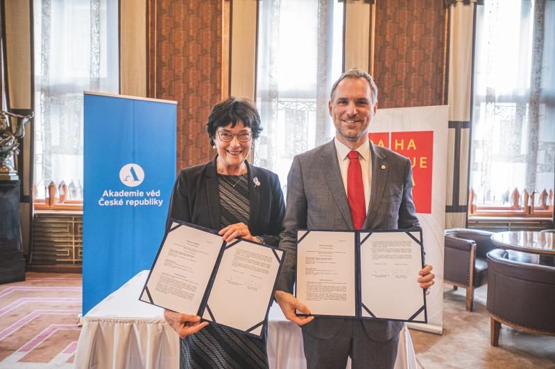 obrázek: Praha posiluje spolupráci s?Akademií věd ČR