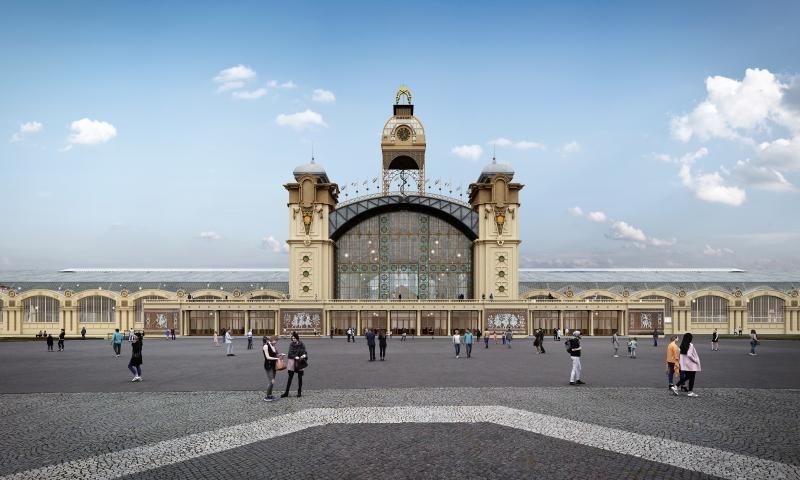 obrázek: Praha předala stavařům klíče od Průmyslového paláce