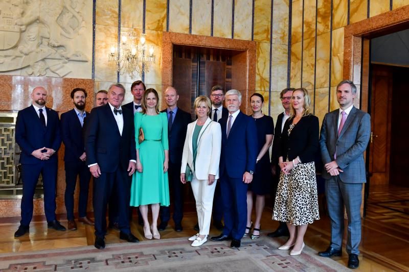 obrázek: Prezident České republiky Petr Pavel navštívil hlavní město Prahu