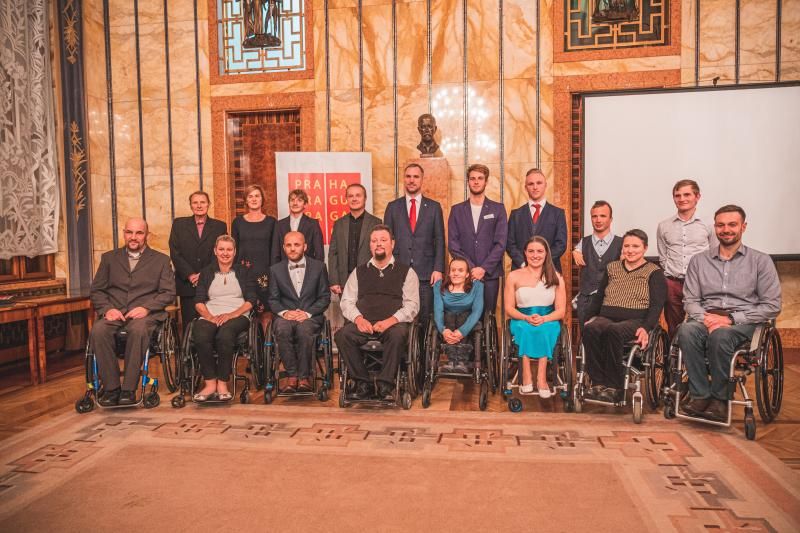 obrázek: V Praze se uskutečnilo předávání cen TOP TEN 2021 – ocenění nejlepších hendikepovaných sportovců
