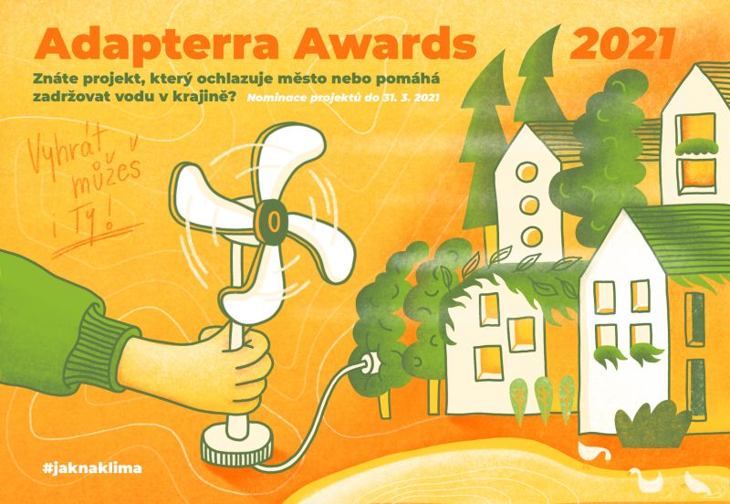 obrázek: Zelený hotel, udržitelná škola, nový sad i vrbovna. Adapterra Awards sbírá nápady #jaknaklima do konce března