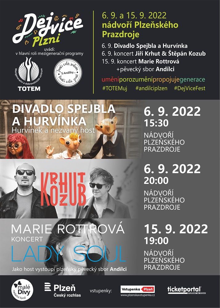 obrázek: Po úspěšném loňském ročníku Dej Více Praze je Dej více Plzni další z rodiny Dej více festivalů s dobročinným přesahem