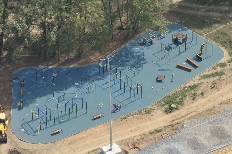 Kolín obnoví workoutového hřiště u lávky přes Labe za 700 tisíc korun
