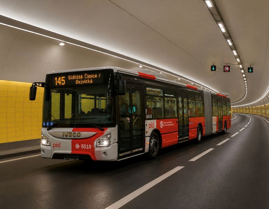 Od srpna 2026 bude jezdit linka 145 tunelem Blanka. Z Kobylis na Dejvickou za méně než 20 minut.