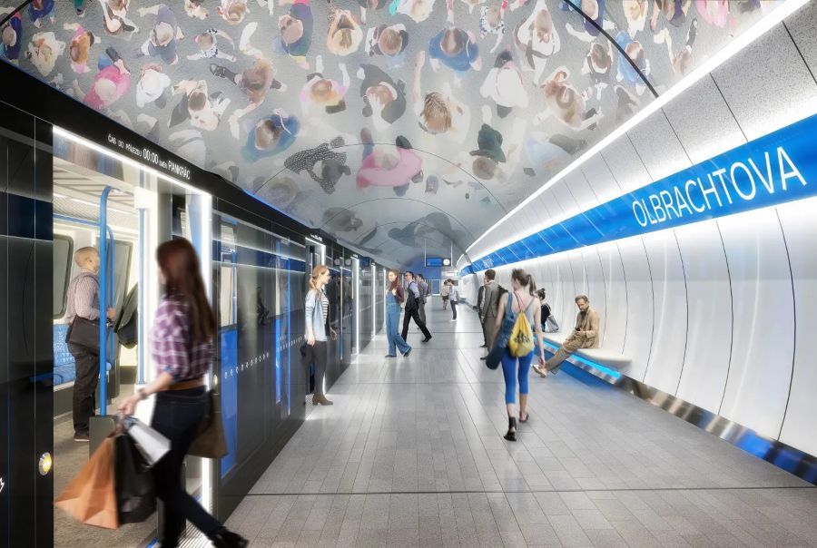 Praha zahájila s několikaletým zpožděním výstavbu dalšího úseku metra D mezi Olbrachtovou a Novými Dvory