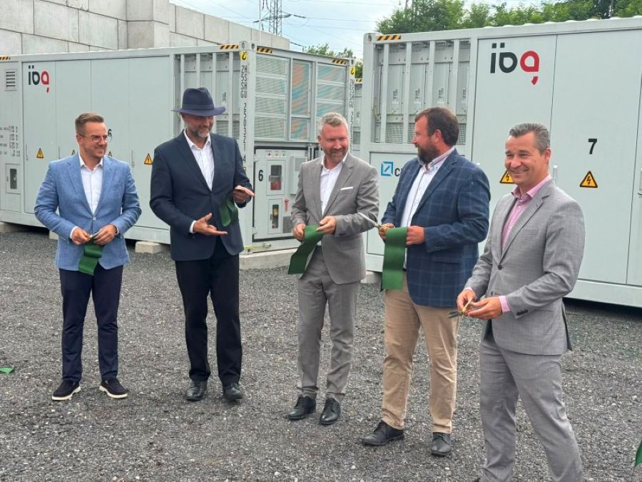 V ostravských Kunčicích funguje nové bateriové úložiště za více než 600 milionů. Má kapacitu 33 MWh