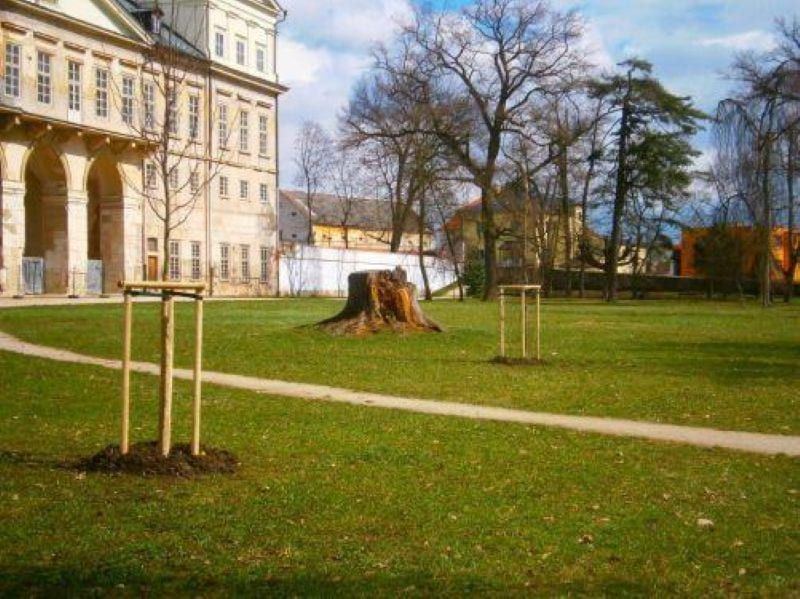 Kosmonosy dokončují obnovu zámeckého parku: přibyla grotta, vodopád i objevené pivovarské sklepy