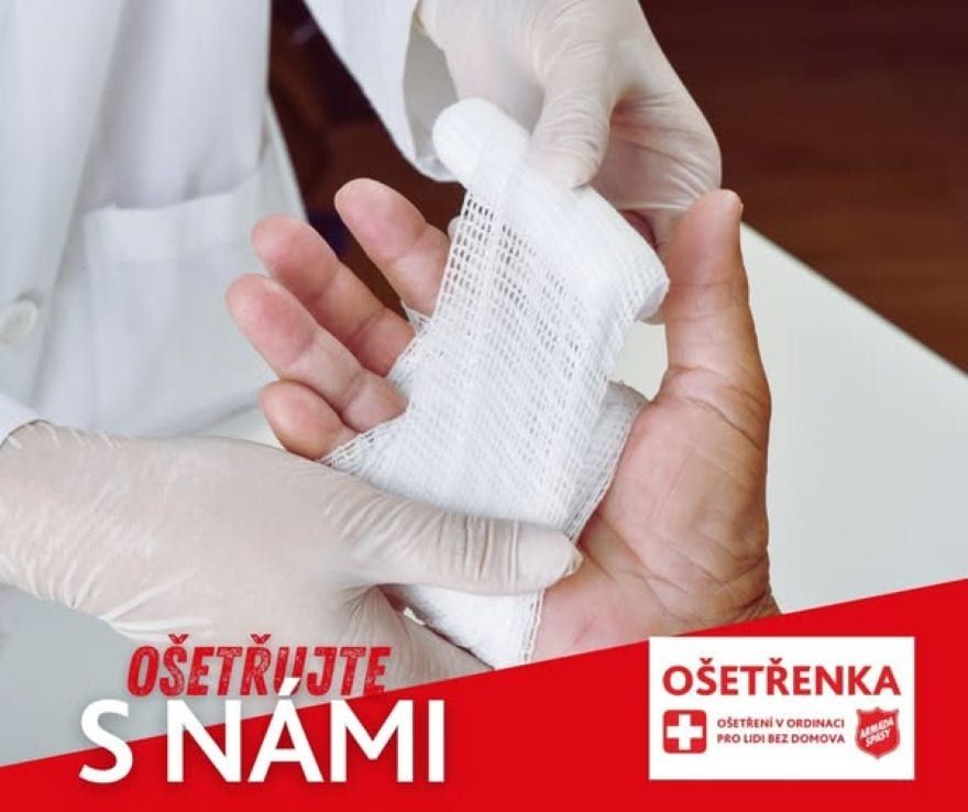 Ošetřenka za 250 Kč pomáhá lidem bez domova dostat se k lékaři