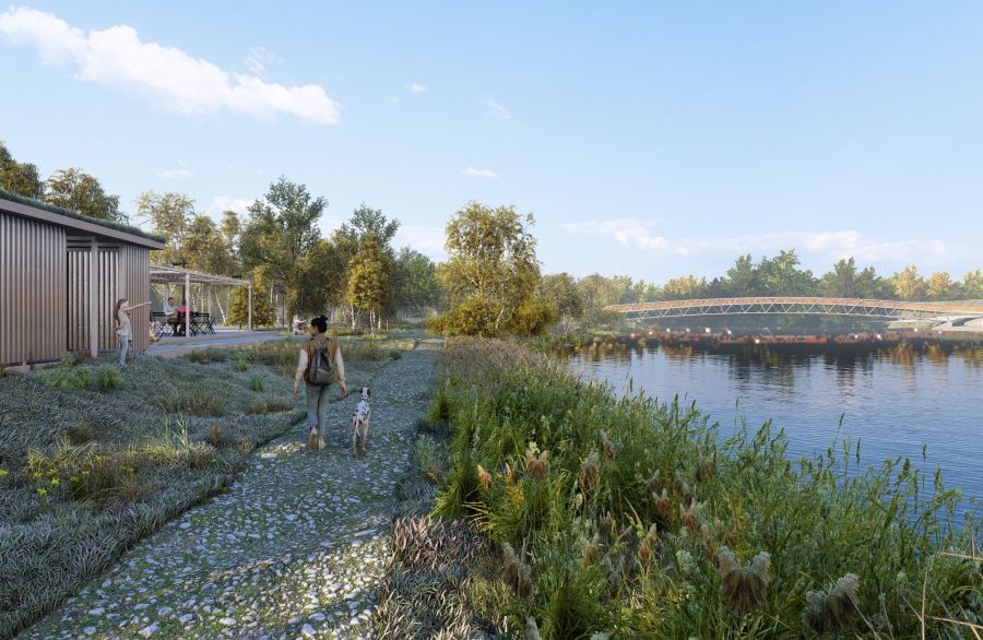 Praha schválila nákup prvních pozemků pro park Soutok. Za 136 tisíc m2 dá 81,1 milionu