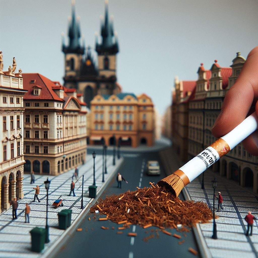 obrázek: Praha získá peníze na úklid a recyklaci tabákových odpadů