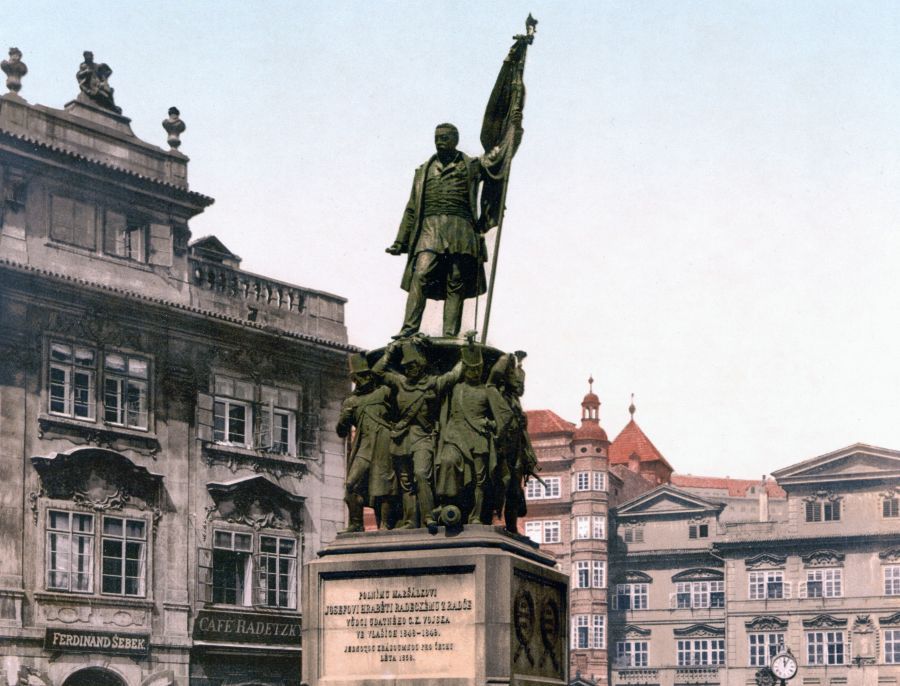 Pomník maršála Radeckého by se mohl vrátit na Malostranské náměstí. Originál zůstává v Lapidáriu