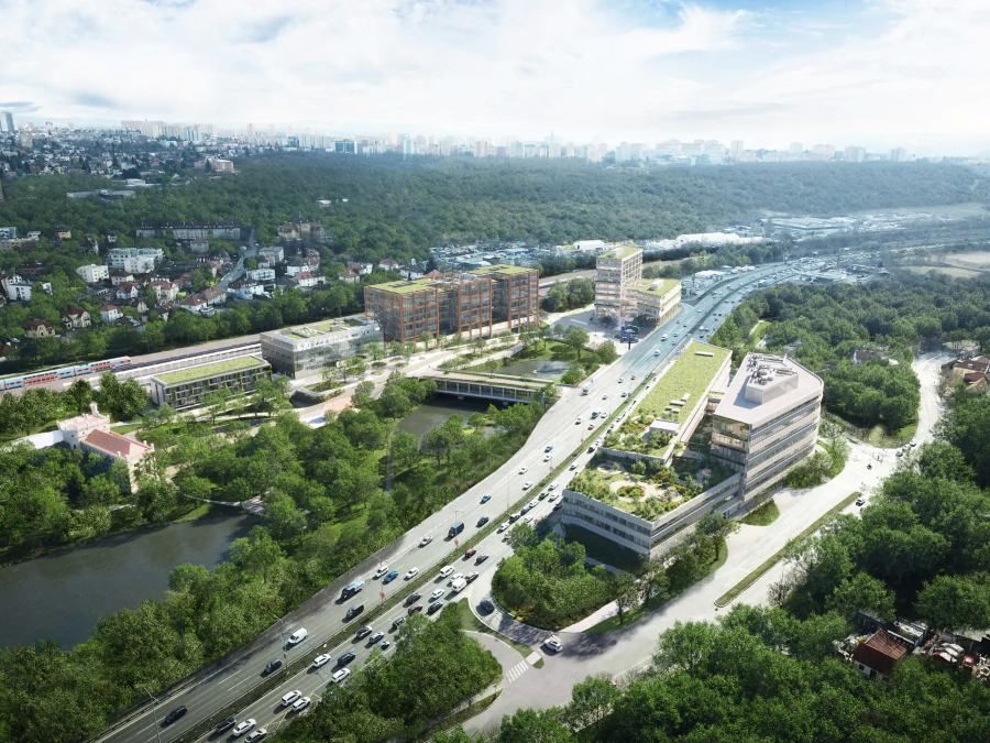 Praha uzavřela dohodu o pozemcích u krčského nádraží. Umožní výstavbu stanice Nádraží Krč na lince D