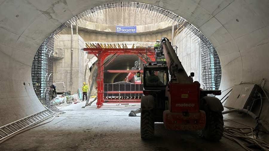 První úsek metra D míří do finále: poslední ražby skončí v červnu