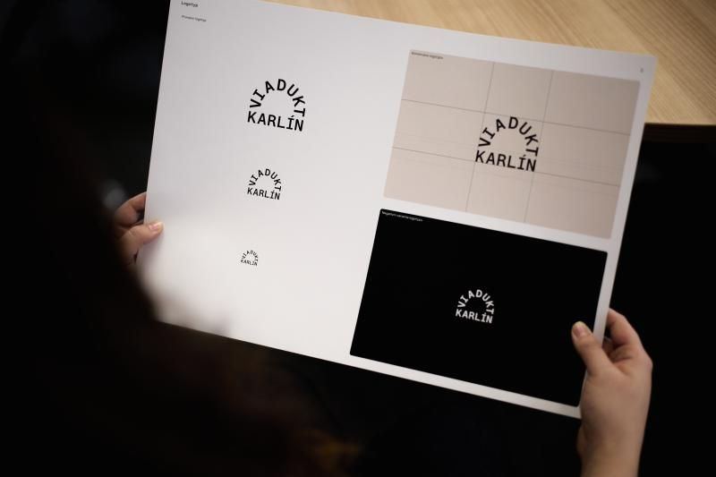 Nové logo Viaduktu Karlín