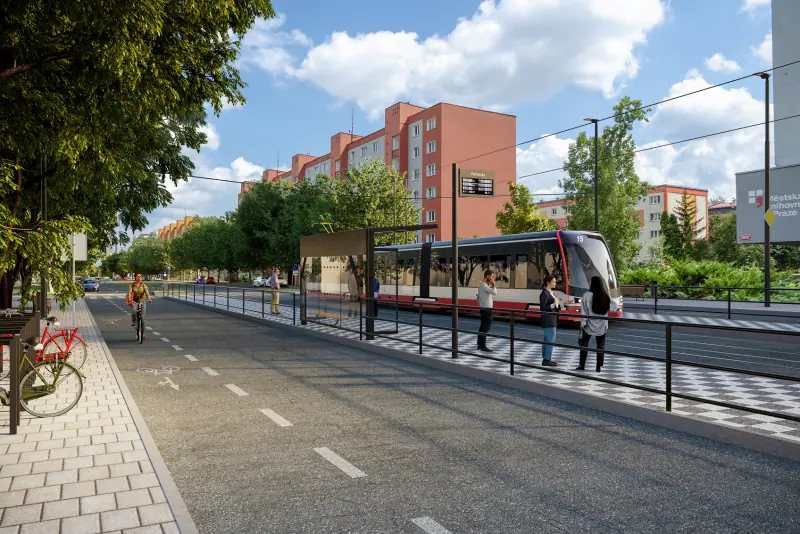 Nová tramvajová trať do Malešic: Lepší doprava od roku 2027