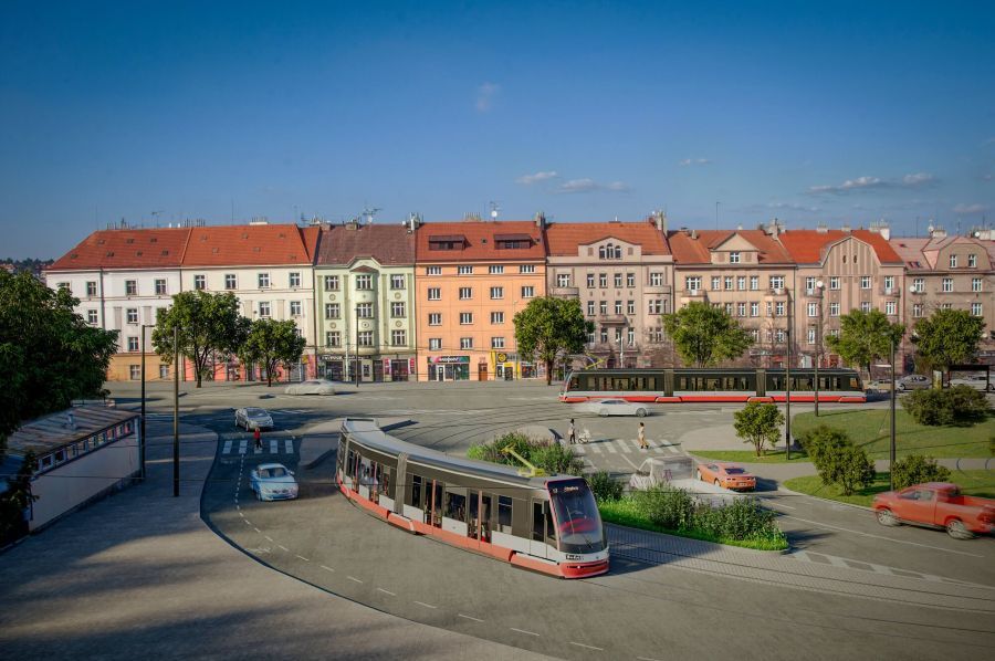 obrázek: Praha podepsala smlouvu na tramvajovou trať na Strahov. Stavba má trvat 18 měsíců