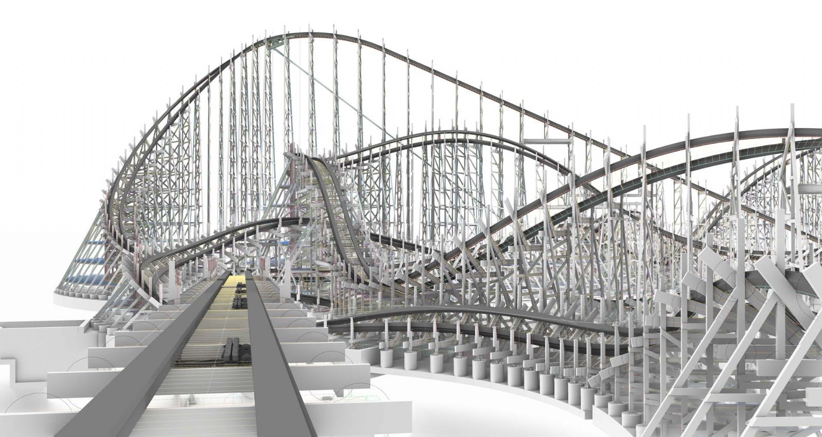 V Mirakulu vyrůstá první dřevěná horská dráha v ČR