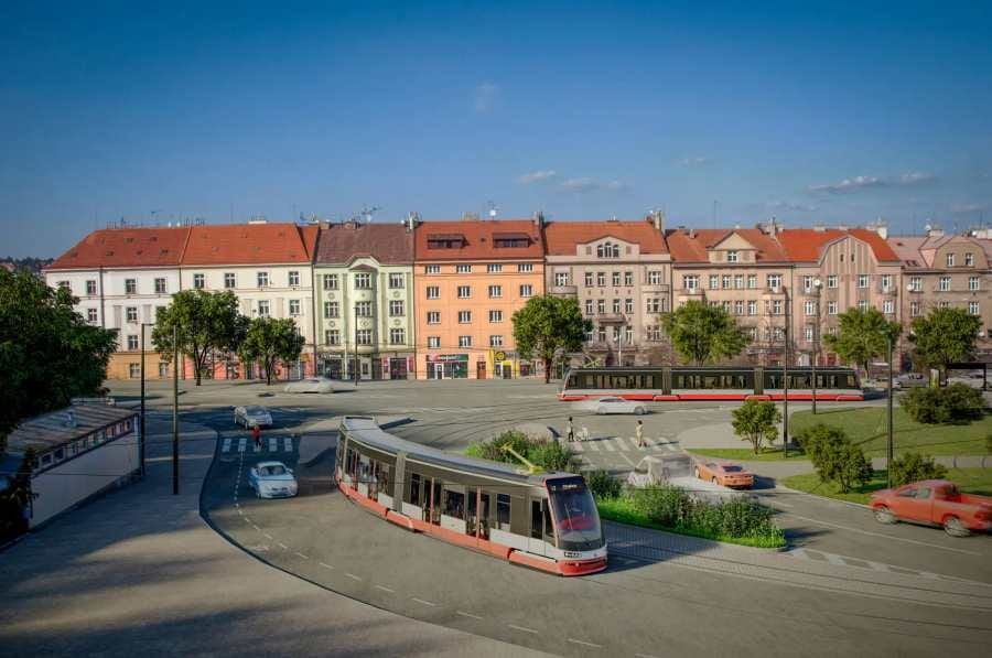 Výstavba tramvajové trati Malovanka–Strahov se odkládá, zprovoznění až v roce 2028
