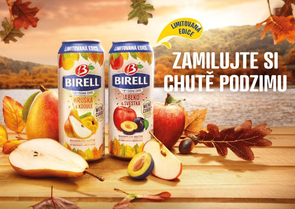 Birell vítá podzim novými příchutěmi