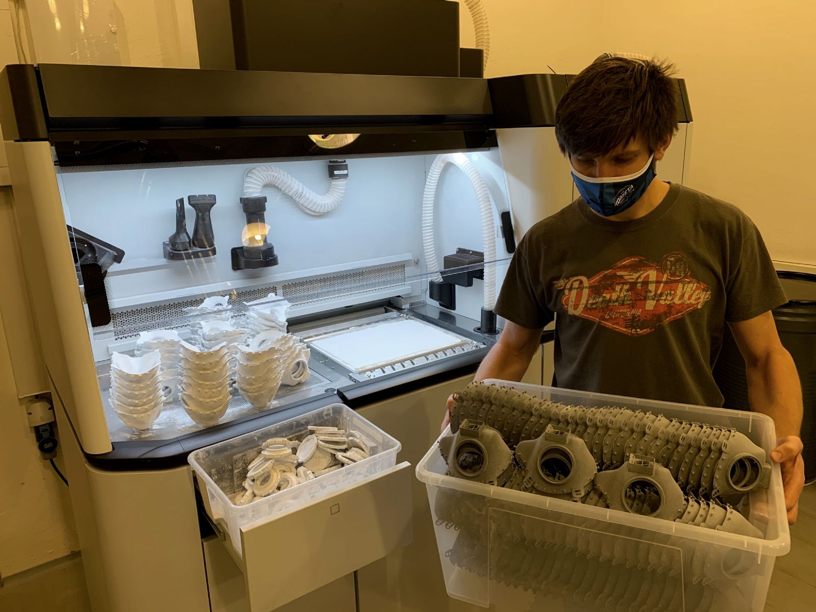 Czech Rise Up podpořil unikátní řešení 3D tisku polomasek