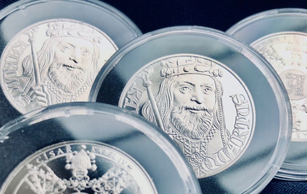 obrázek: Karel IV. zdobí novou pamětní ražbu zdarma. Může ji získat každý!