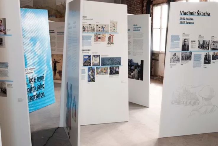 obrázek: Nová výstava v Národním památníku na Vítkově připomíná nelehké osudy vězňů z koncentračního tábora Flossenbürg