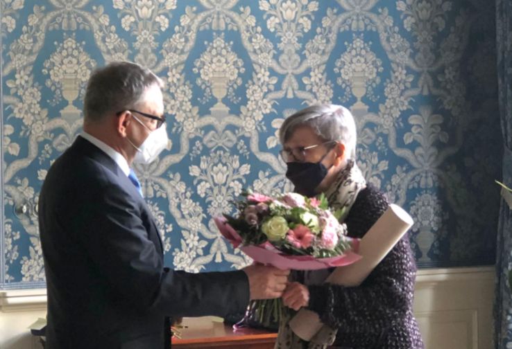 obrázek: Za celoživotní přínos v oblasti neprofesionálního tance byla oceněna Ivanka Kubicová