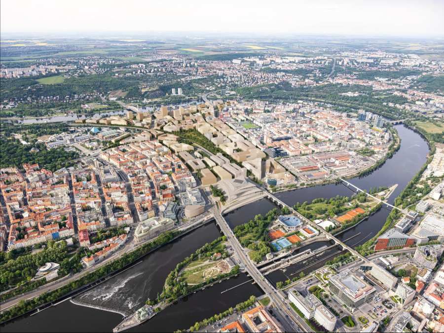Bubny čeká rozsáhlá proměna. Nová čtvrť nabídne až deset tisíc bytů i centrální park