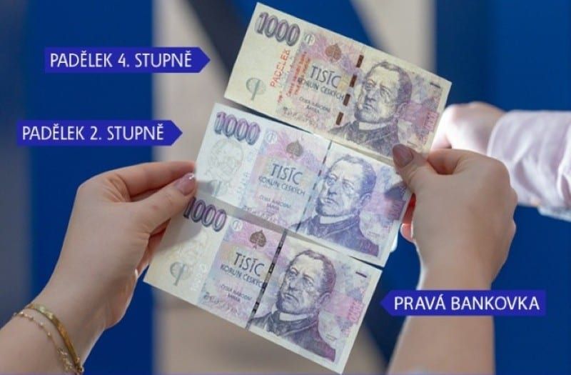 ČNB upozorňuje na růst počtu padělaných bankovek a mincí i výměnu starších neplatných vzorů