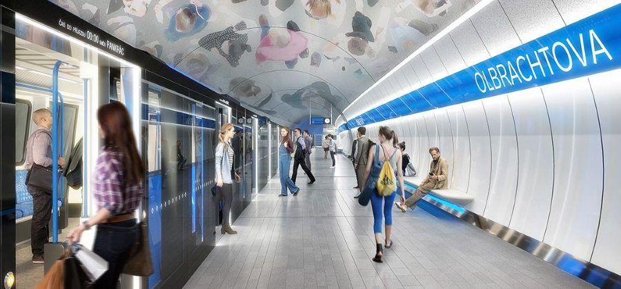 Metro D už má definitivní názvy stanic. Olbrachtovu nahradí Ryšánka
