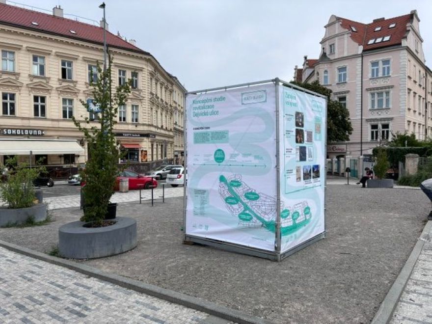 Praha 6 schválila vizi proměny Dejvické ulice, cílem je bezpečnější a živější městská třída