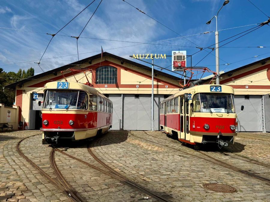 Praha nasazuje opravené tramvaje T3 6312 a 7122. Retro vozy vyjedou na linku 23 od 22. srpna 2026