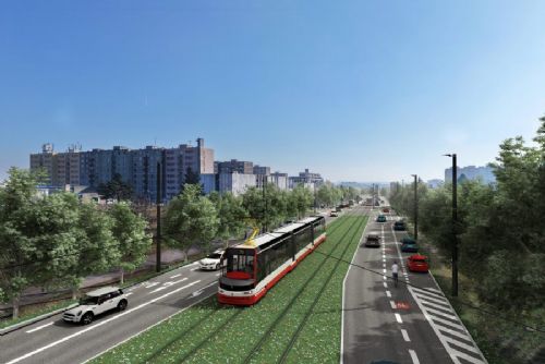 obrázek:Praha zahájila stavbu nové tramvajové trati Libuš – Nové Dvory. Zkušební provoz má začít na konci roku 2028