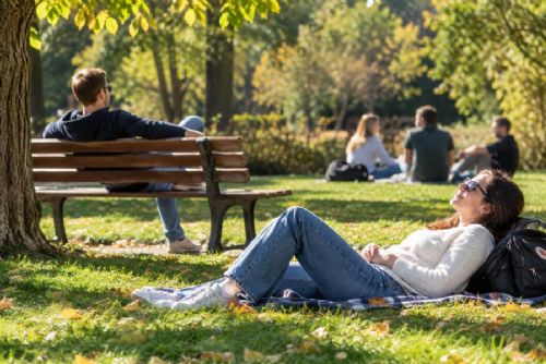 obrázek:Středa přinesla nejteplejší den babího léta. Na dvou místech bylo přes 26 °C, padly i rekordy