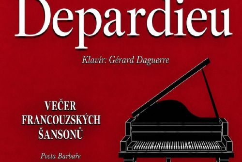 obrázek:Gérard Depardieu vystoupí poprvé v Česku. V Praze uvede program věnovaný Barbaře