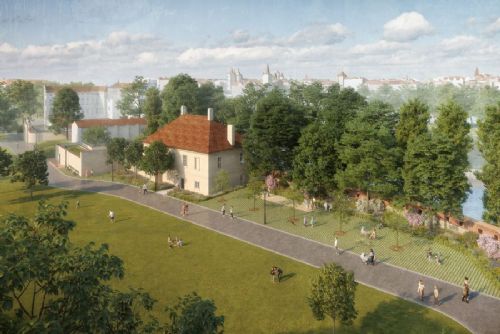 obrázek:Park Kampa se dočká nového osvětlení. Jeho revitalizace se chystá na rok 2027
